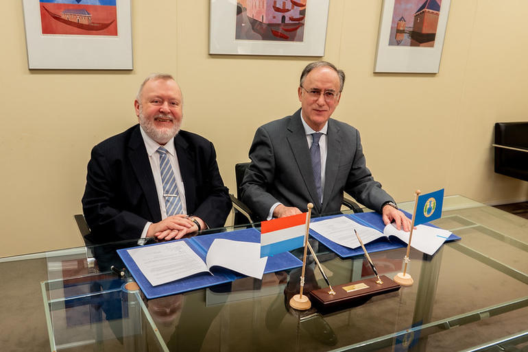 Luxembourg Signing Ceremony in Support of OPCW's Syria Activitie